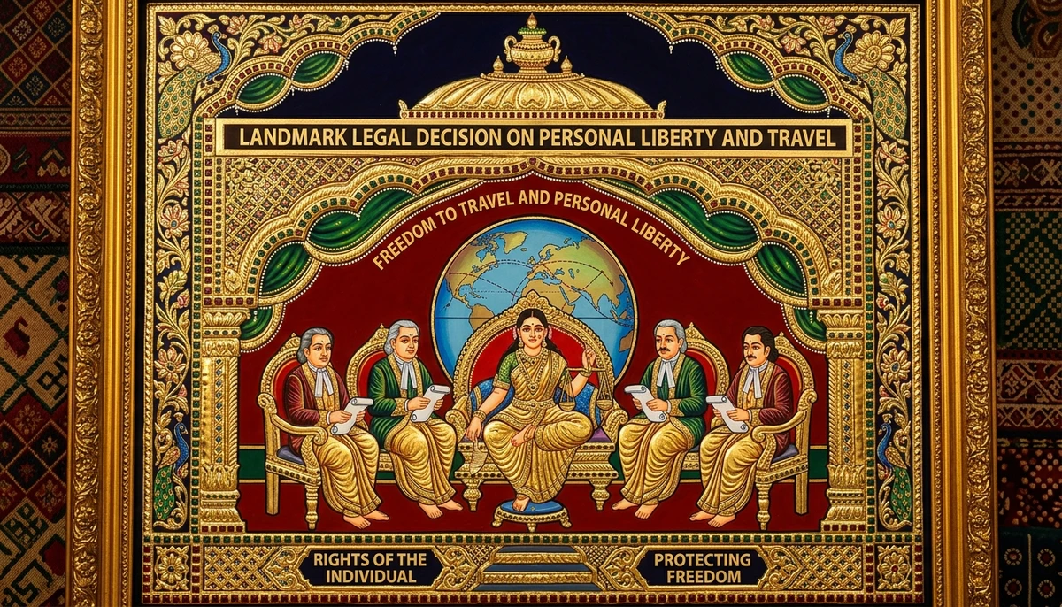 Maneka Gandhi v. Union of India (1978): Expanding the Meaning of Life and Liberty